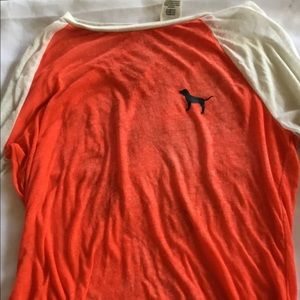 Pink/Orange PINK long sleeve Shirt